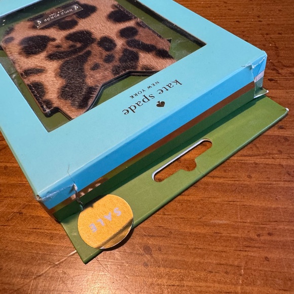 Kate Spade Leopard Sticker Pocket - Picture 3 of 3